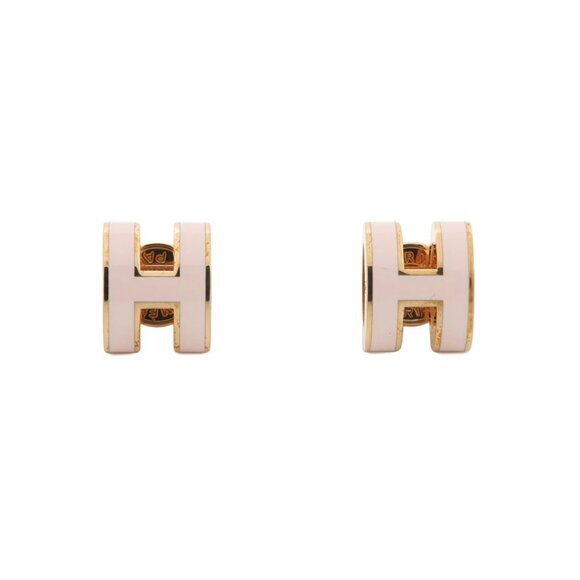 HERMES Pop Ash H Size Mini Metal/Lacquer Rose Dragee - Picture 1 of 8